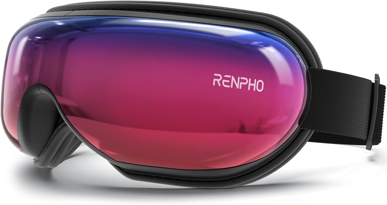 RENPHO x Headspace Eyeris Zen, Meditation Eye Massager with Heat, Portable Heated Eye Mask, Ultra-Quiet for Deeper Sleep, Ideal Gift for Father’s Day, Gifts for Him, Women, Birthday, FSA Eligible HSA