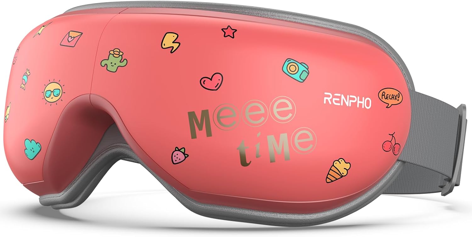 RENPHO Fathers Day Dad Gifts, Eye Massager with Heat, FSA Eligible HSA, Eye Mask for Migraine Relief, Birthday Gift for Men Women Mom Husband, Sleep Mask for Reduce Strain and Dry Eyes, Eyeris 1