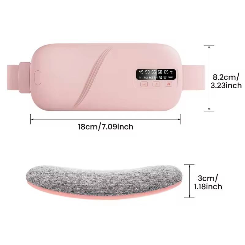 Strawberry Relief™ Smart Heating Belt - 5 Heat 4 Massage Modes